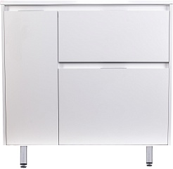 Style Line Мебель для ванной Барселона 90 R белая с б/к Люкс Plus – фотография-2